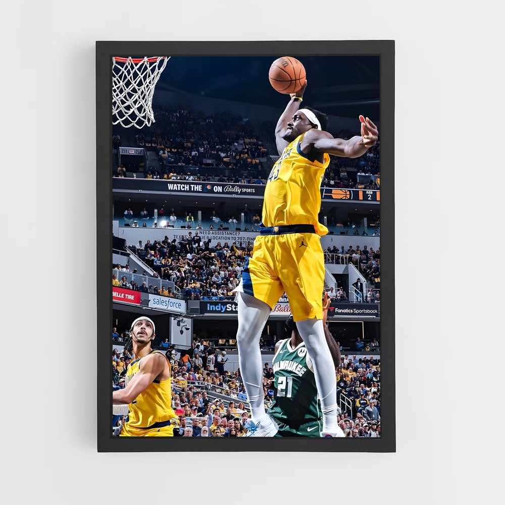 Poster L'Envol de Siakam – affiche Basketball (vue 2)